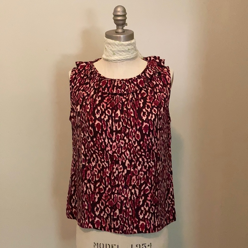Banana Republic silk sleeveless shell